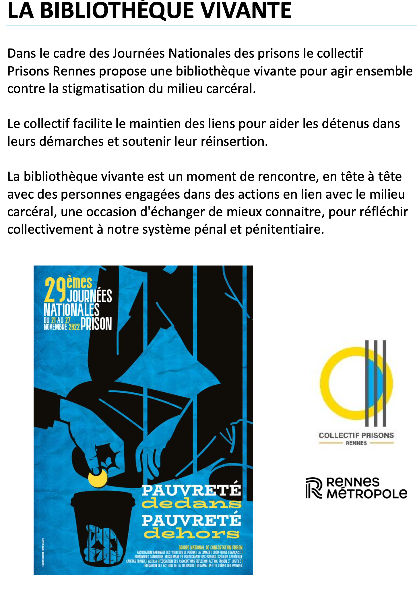 Bibliothéque vivante 2
