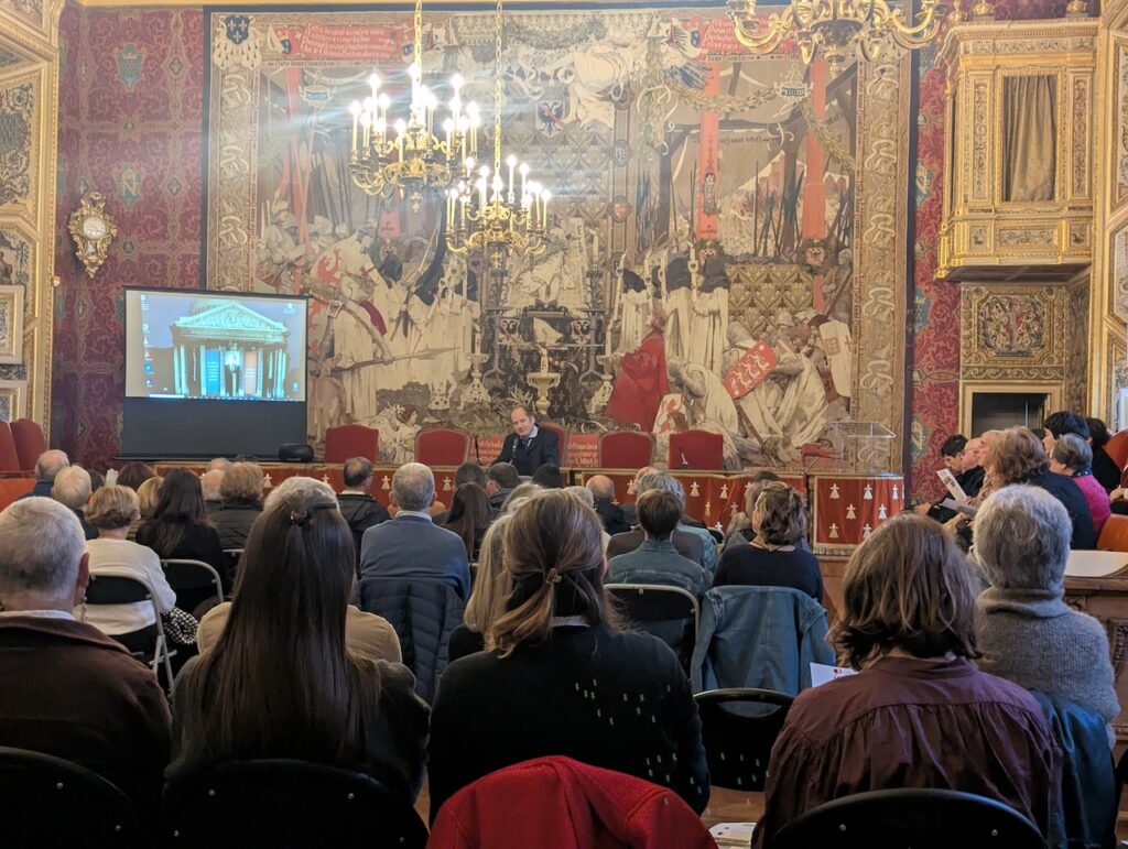 Diffusion de interview de Robert Badinter 40 ans après son discours au Sénat par Denis Salas